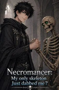 Cover of Necromancer: My only skeleton Just dabbed me ?