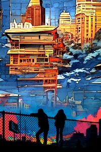 Cover of Bizarre Fate: An Urban Crime Xianxia (Stand Cultivation)