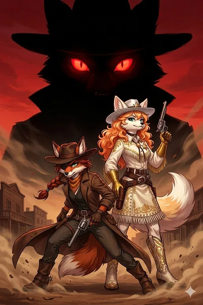 Cover of Skulkers and Leashborns: The Legend Of Red Eyed Crawley