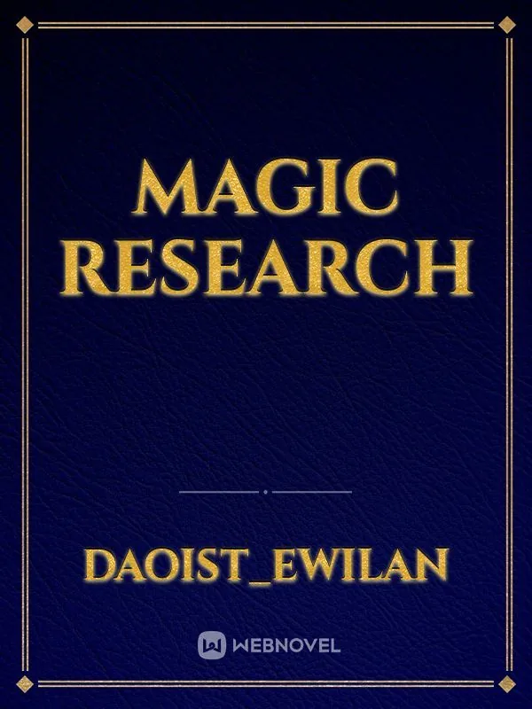 Cover of Magic Research