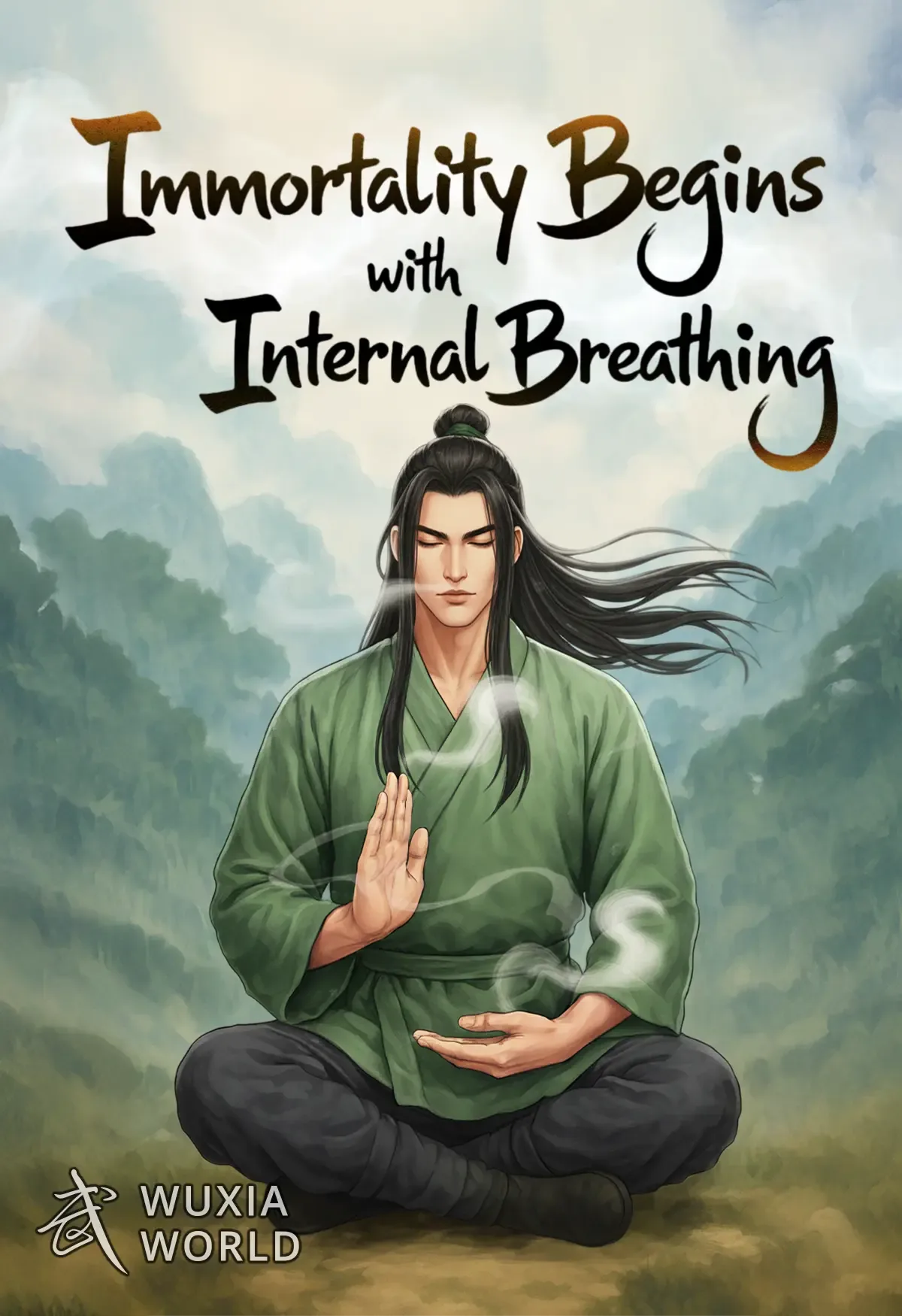 Cover of Immortality Begins With Internal Breathing