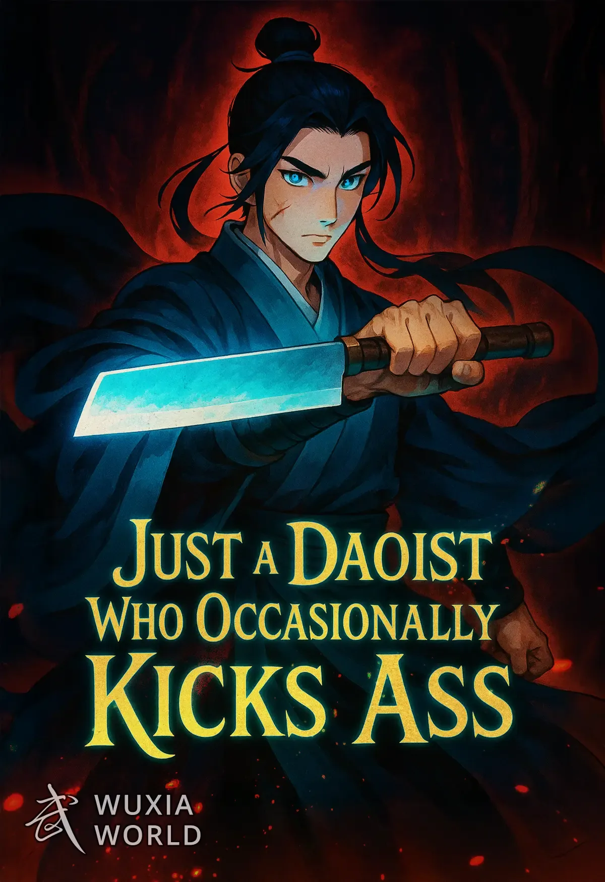 Cover of Just A Daoist Who Occasionally Kicks Ass