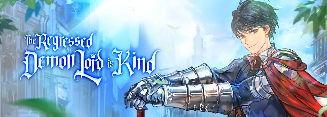 Cover of The Regressed Demon Lord is Kind