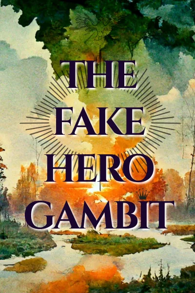 Cover of The Fake Hero Gambit [PROGRESSION FANTASY, SECRET IDENTITY]