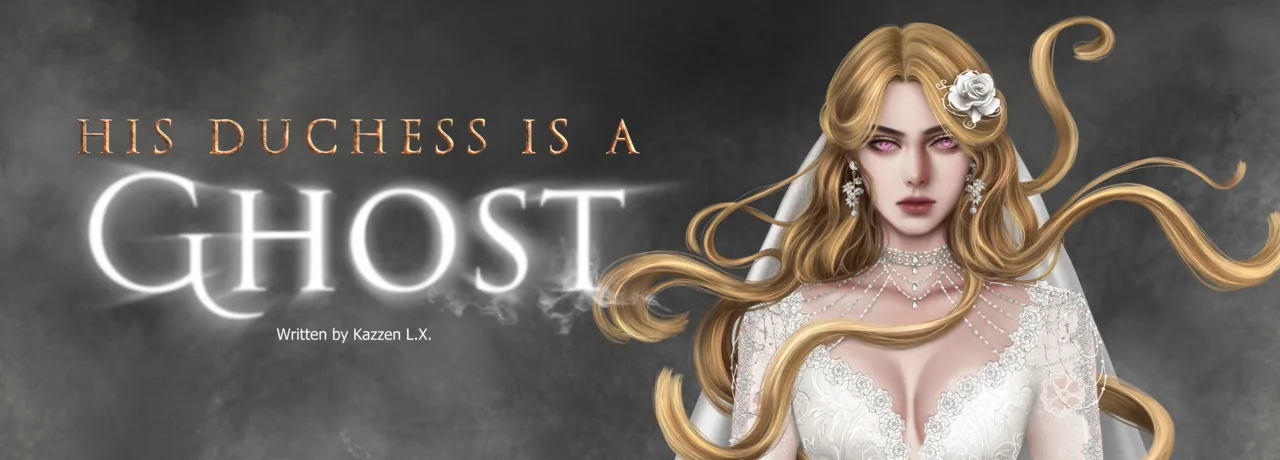 Cover of His Duchess is a Ghost (Novel)