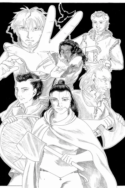 Cover of Aénor's last queen T1-Children of the Outcast [illustrated]