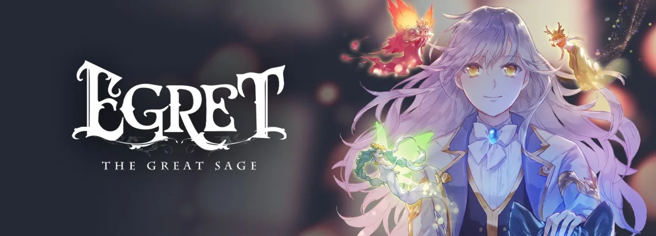 Cover of Egret: The Great Sage