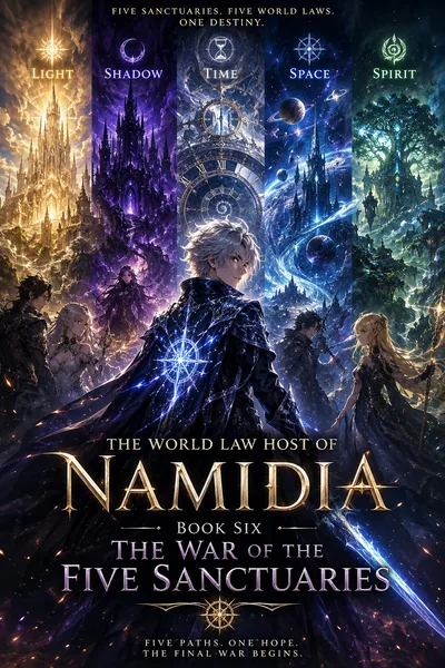 Cover of The World Law Host of Namidia - Book 6 - War of the Five Sanctuaries