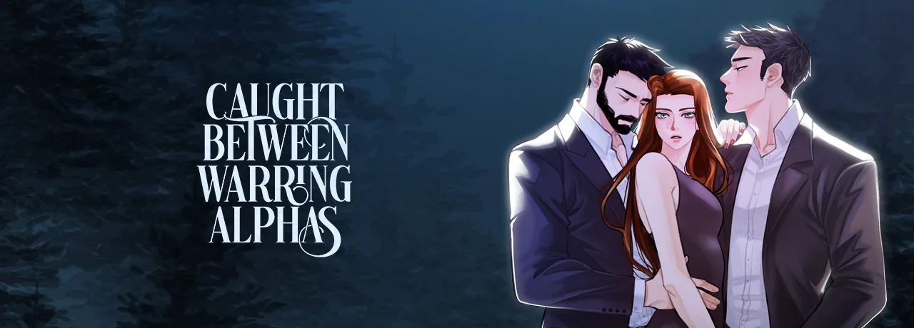 Cover of Caught Between Warring Alphas