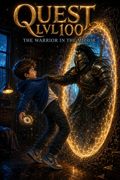 Cover of Quest level 100: The Warrior in the Mirror