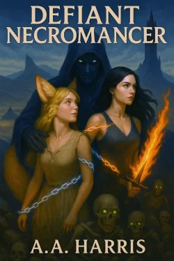 Cover of Defiant Necromancer (Book 2 stubbed)