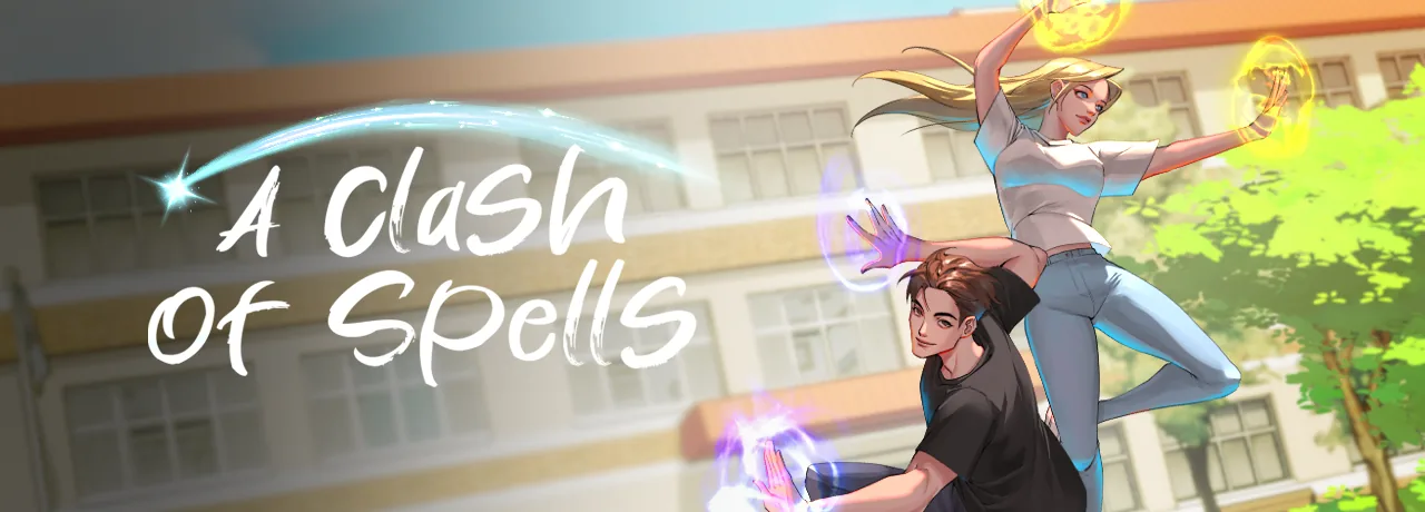 Cover of A Clash of Spells
