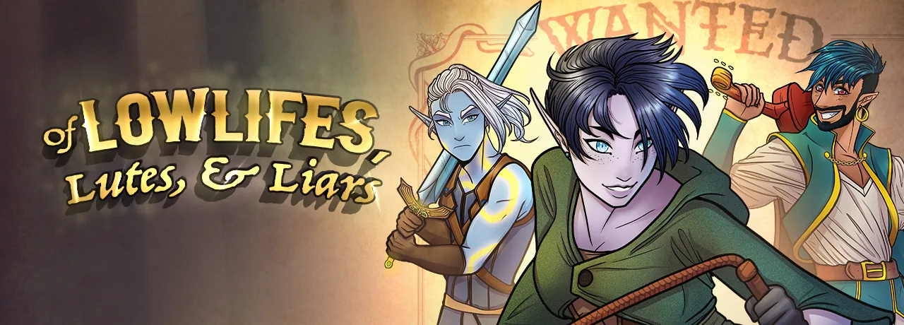 Cover of Of Lowlifes, Lutes, & Liars