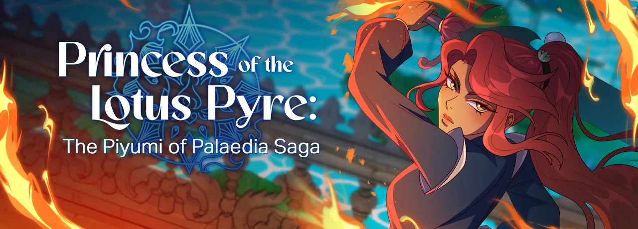 Cover of Princess of the Lotus Pyre: The Piyumi of Palaedia Saga