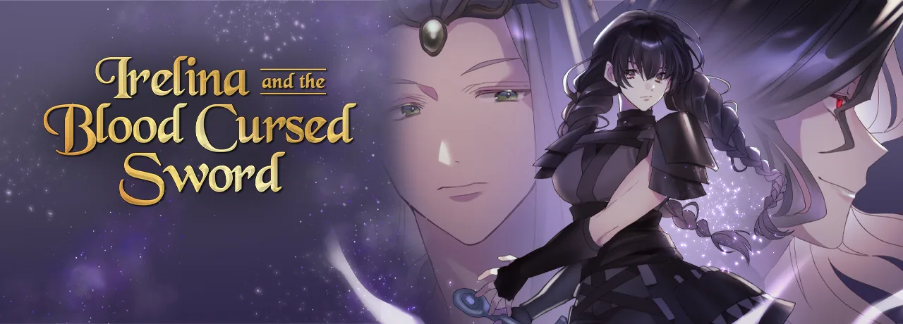 Cover of Irelina and the Blood Cursed Sword