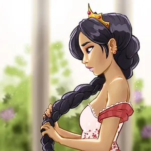 Cover of They Say I Was Born a King's Daughter