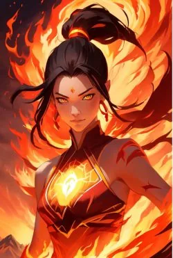Cover of Naruto: Reincarnated As Azula, From The Same Generation As The Sannin!