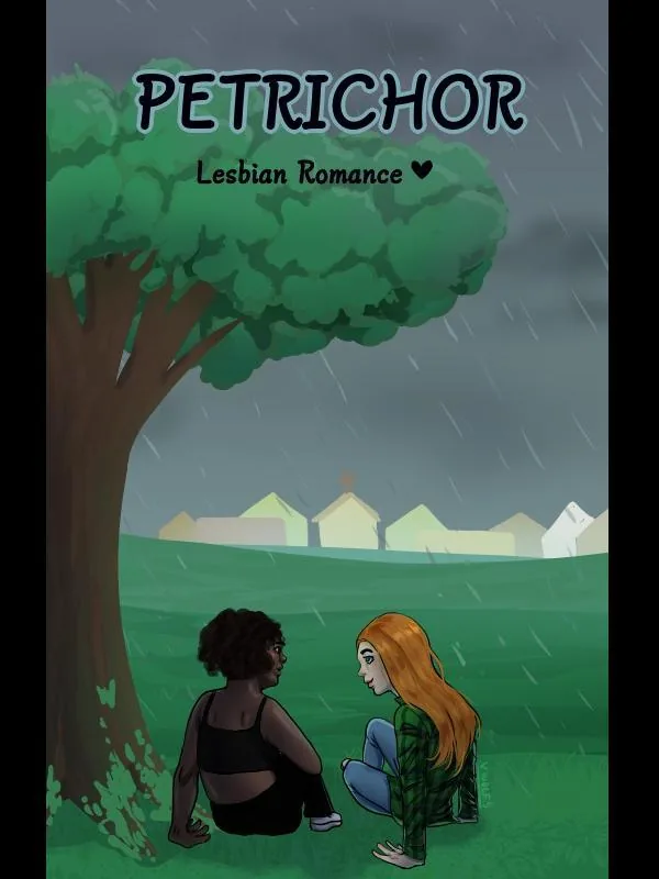 Cover of PETRICHOR a lesbian romance