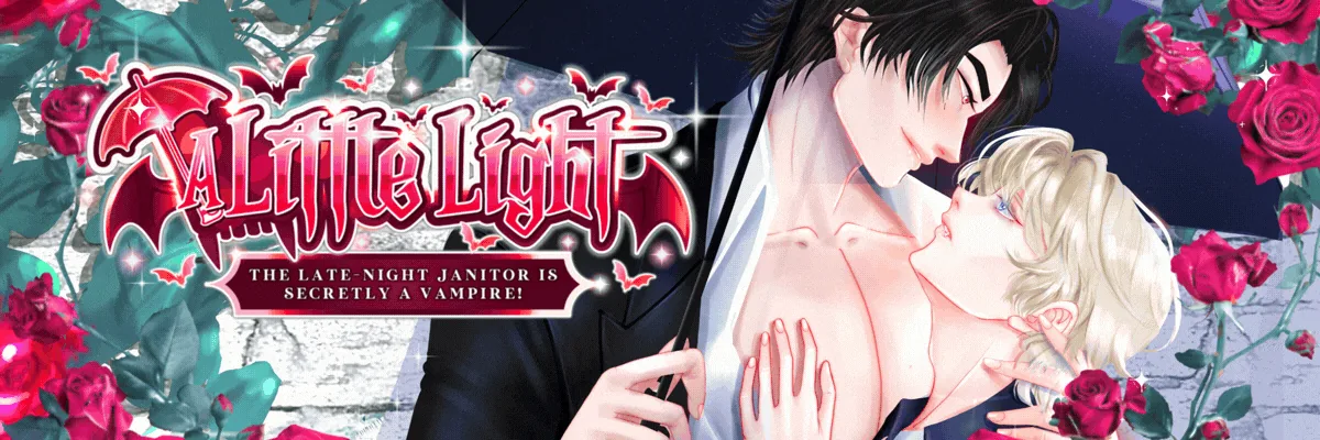 Cover of A Little Light: The Late-Night Janitor is Secretly a Vampire!