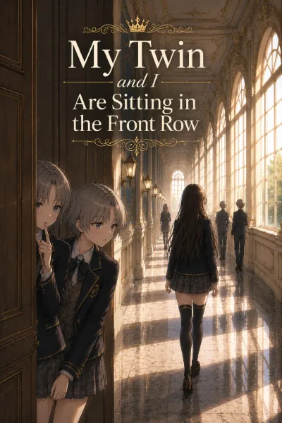 Cover of My Twin and I Are Sitting in the Front Row