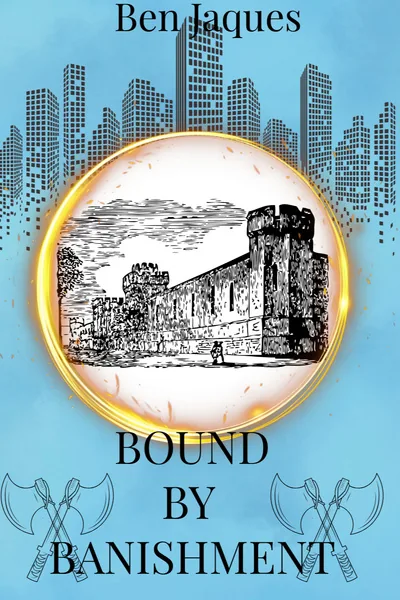 Cover of Bound By Banishment (LitRPG, Urban fantasy, reverse isekai complete novel)
