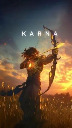 Cover of Indian Mythology: Karna the Undefeated Warrior