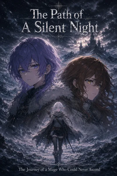 Cover of The Path of A Silent Night: A Journey of A Mage Who Could Never Ascend