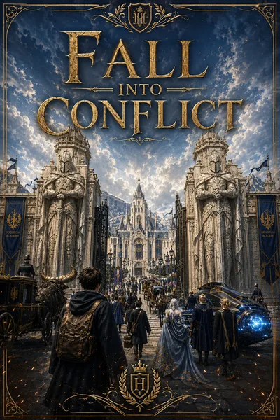 Cover of Fall Into Conflict [OP Lead, Progression Fantasy]