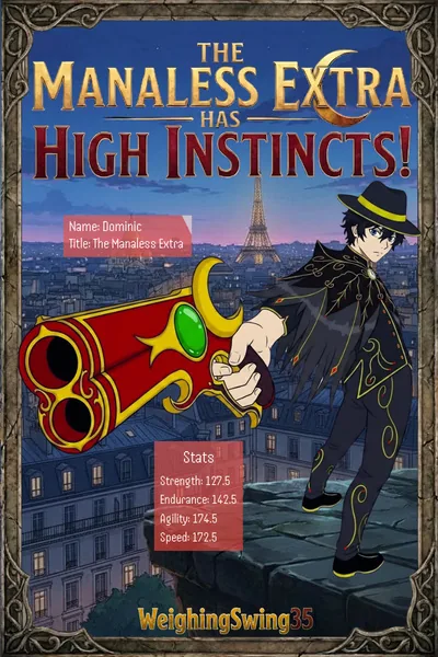 Cover of The Manaless Extra Has High Instincts