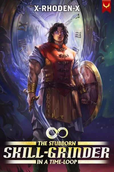 Cover of The Stubborn Skill-Grinder In A Time Loop