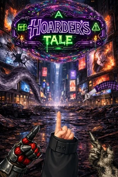 Cover of A Hoarder's Tale: The End-all, Be-all
