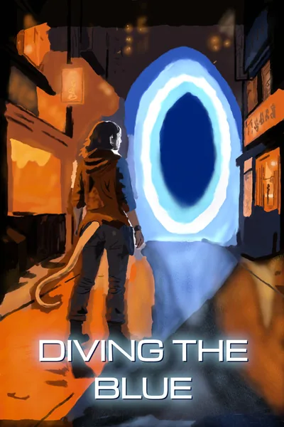 Cover of Diving the Blue