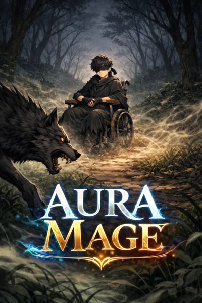 Cover of Aura Mage - A Disabled LitRPG Progression Fantasy