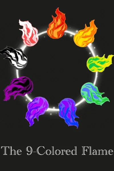 Cover of The 9-Colored Flame