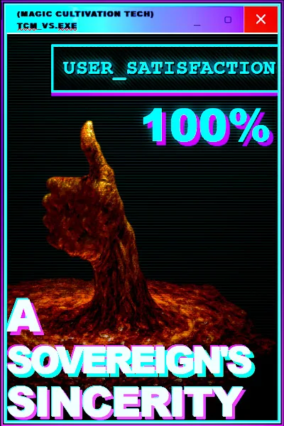 Cover of A Sovereign's Sincerity: A Horror Comedy Xianxia [Magitech Progression]
