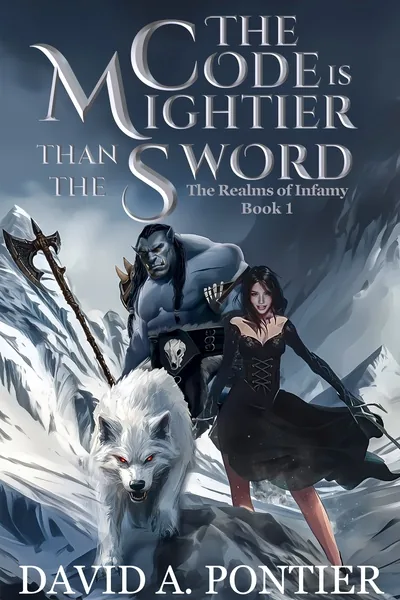 Cover of The Code is Mightier than the Sword (A LitRPG Adventure)