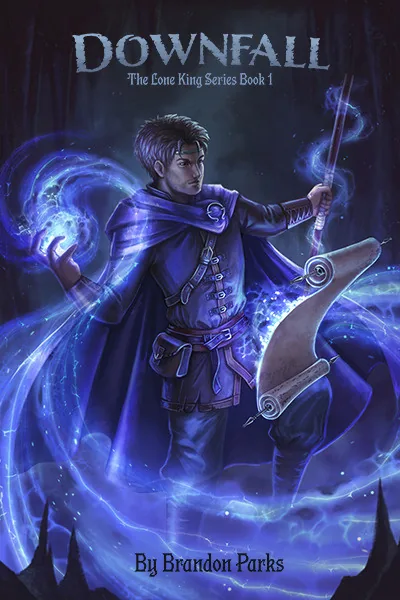 Cover of Downfall: The Lone King Series Book 1
