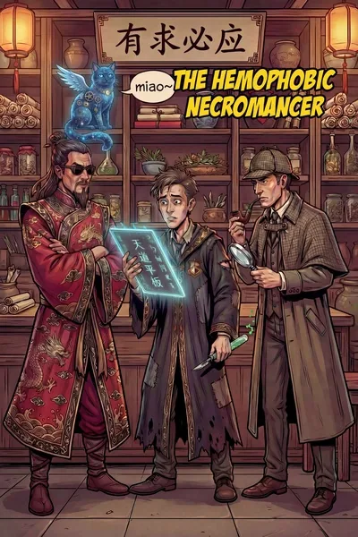 Cover of The Hemophobic Necromancer
