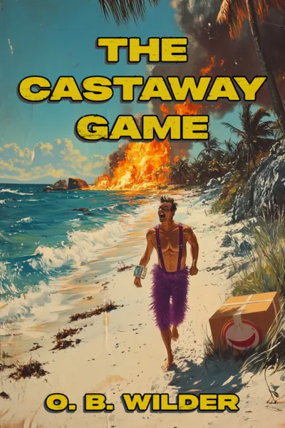Cover of The Castaway Game: a (Comedy) Survival LitRPG