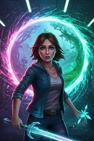 Cover of When the Server Crashed...Into Another World