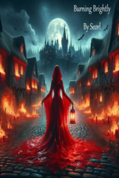 Cover of Burning Brightly - A LitRPG Adventure