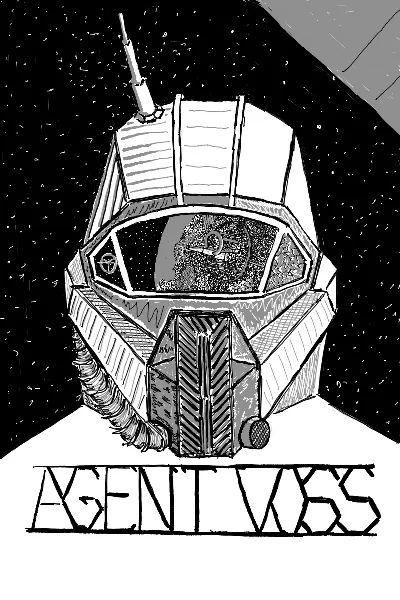 Cover of Agent Voss: Forced to become an interstellar secret agent. Will he save the galaxy?