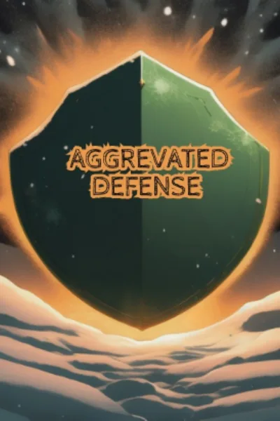 Cover of Aggravated Defense (Group progression LitRPG)
