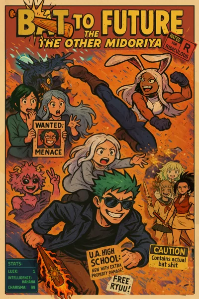 Cover of MHA – Bat to the Future: The Other Midoriya