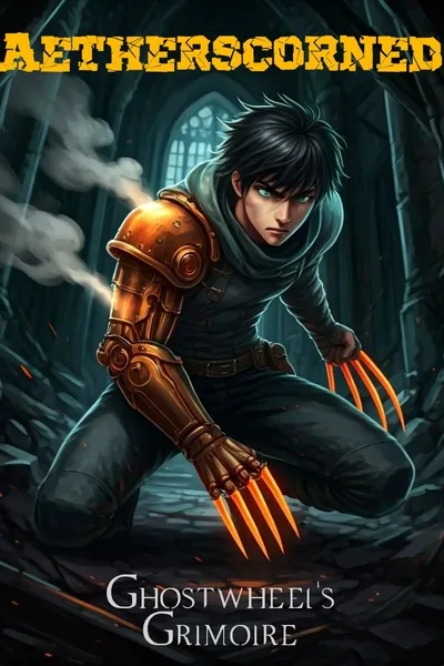 Cover of Aetherscorned (LitRPG-Lite Progression Fantasy)