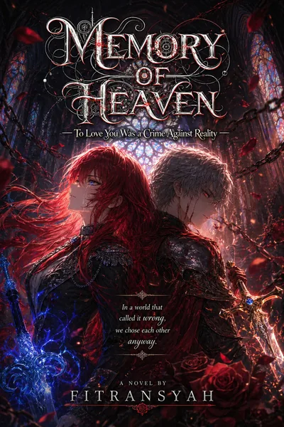 Cover of MEMORY OF HEAVEN — To Love You Was a Crime Against Reality