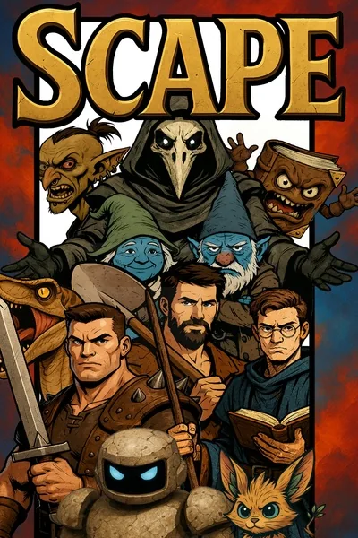 Cover of SCAPE (Isekai/LitRPG-lite)(Vol 1 STUBBED)(Vol 2 Stubs June 14)