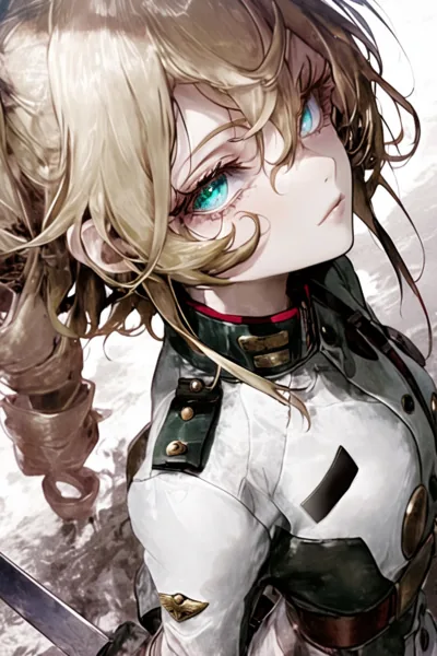 Cover of Tanya Degurechaff's Guide to Newtype Nonsense and Other Workplace Hazards (Youjo Senki x Mobile Suit Gundam UC 0079)