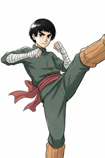 Cover of The Beautiful Peerless Green Beast of Konoha!