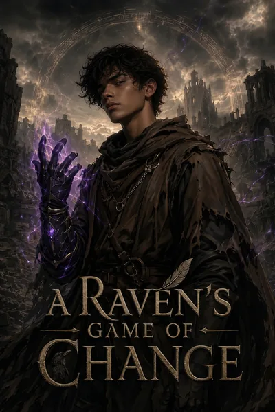 Cover of A Raven's Game of Change [Dystopia | Post-Apocalyptic | GameLit]